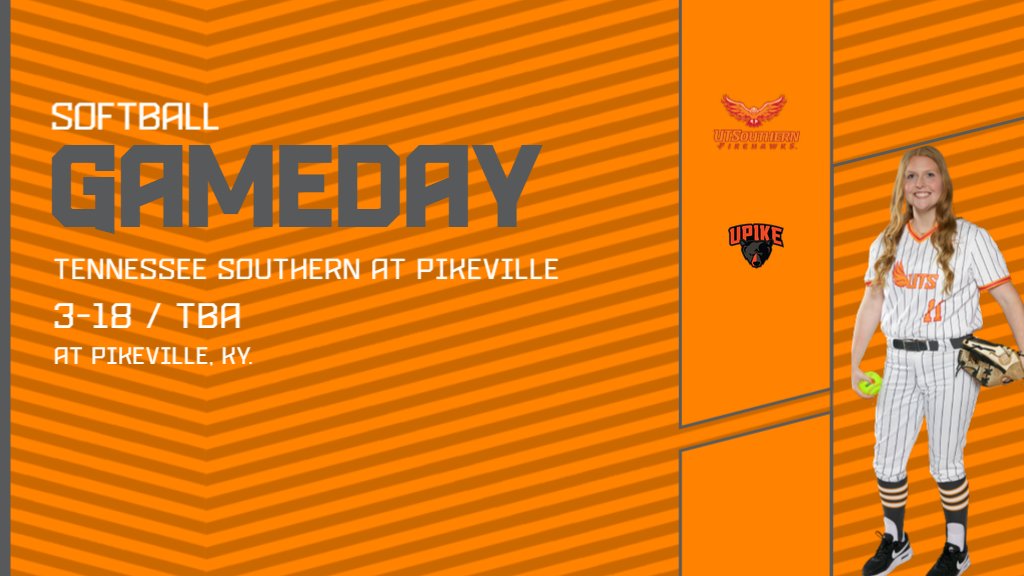 GAMEDAY: Softball concludes the weekend series with Pikeville. #gofirehawks #GameOn
