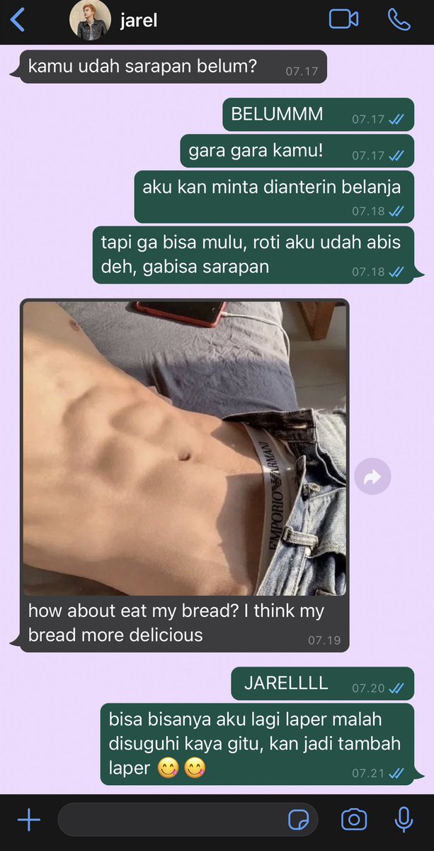 iskharaa's tweet photo. Bread 

NJM few tweets au. 
cw // a little bit mature content! https://t.co/nXlQDPAzsv