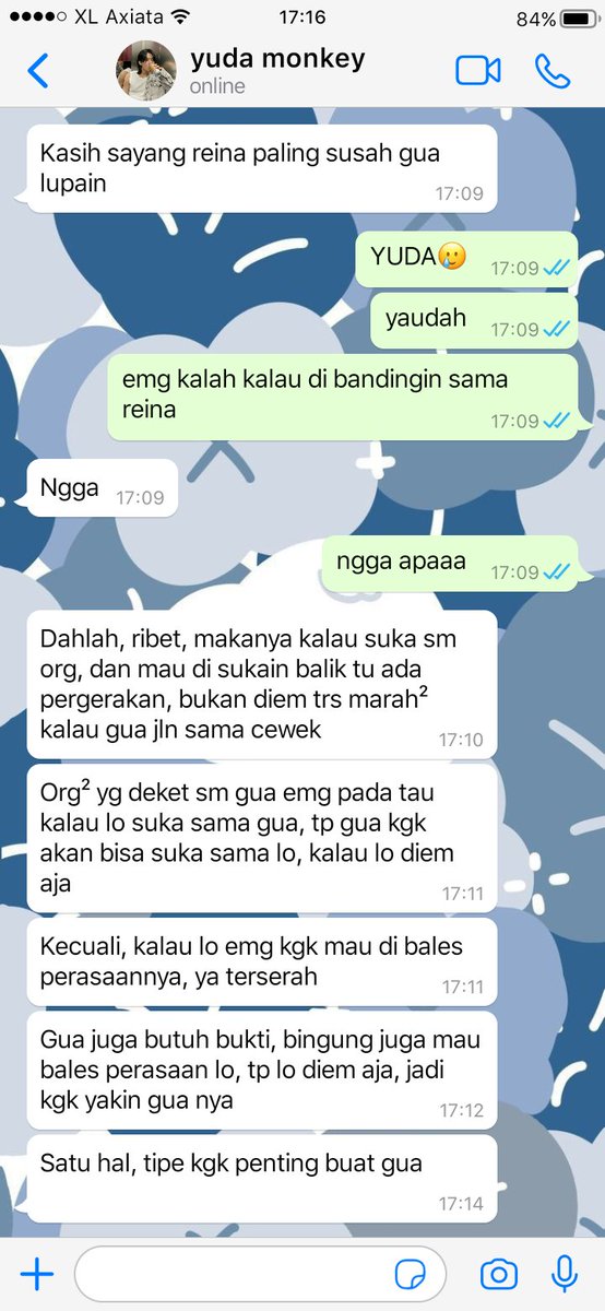 yuda elbi, kelamaan gerak vs kelamaan mikir

; nakamoto yuta few tweets au
written by tadanvia