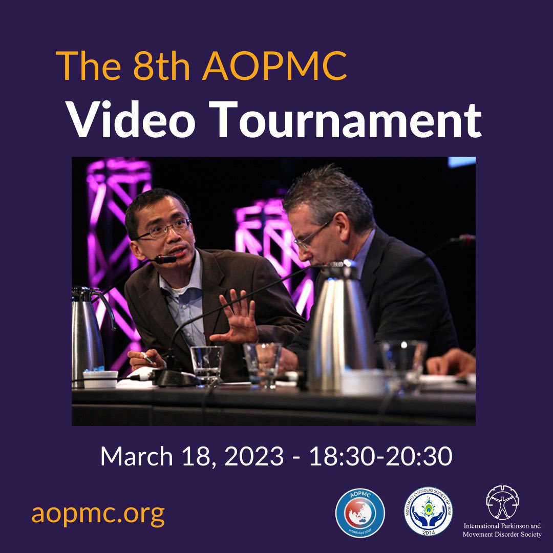 Video Tournament starts at 18:30. Reserve your seats !
#AOPMC #MDS