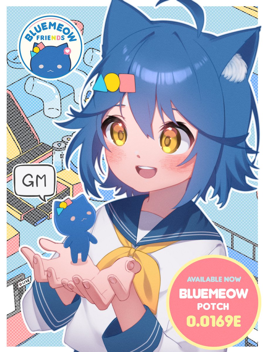Basement Lab (@basementlab_nft) on Twitter photo 💙 Bluemeow Potch is now ready to meowmeow with you!
🧡 Collaboration with <a href="/m1nm1ng3/">m1nm1n🌙2Dデザイナー</a>
📅 Mint Start: NOW
Mint Price: 0.0169 ETH
Amount: Unlimited
Link: m1nm1n.com/collections/ho… 💙 Bluemeow Potch is now ready to meowmeow with you!
🧡 Collaboration with <a href="/m1nm1ng3/">m1nm1n🌙2Dデザイナー</a>
📅 Mint Start: NOW
Mint Price: 0.0169 ETH
Amount: Unlimited
Link: m1nm1n.com/collections/ho…