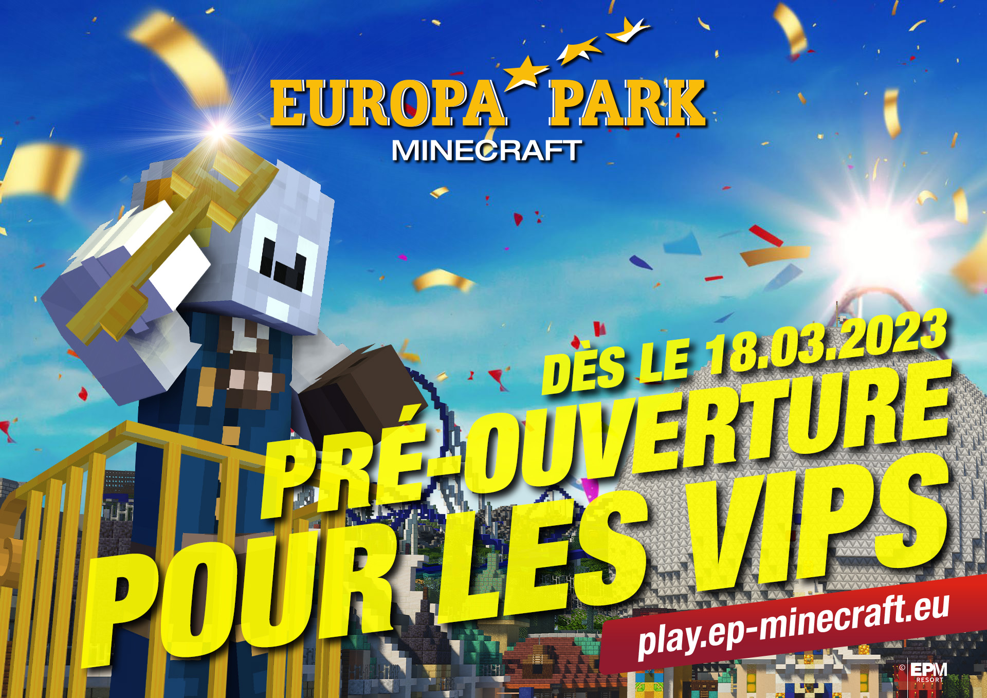 EPM Resort FR 🎢 on Twitter "La date de réouverture définitive sera communiquée ici sur notre