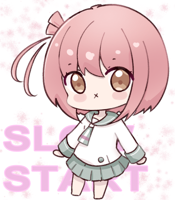 花名ちゃん✏️ #スロウスタート 