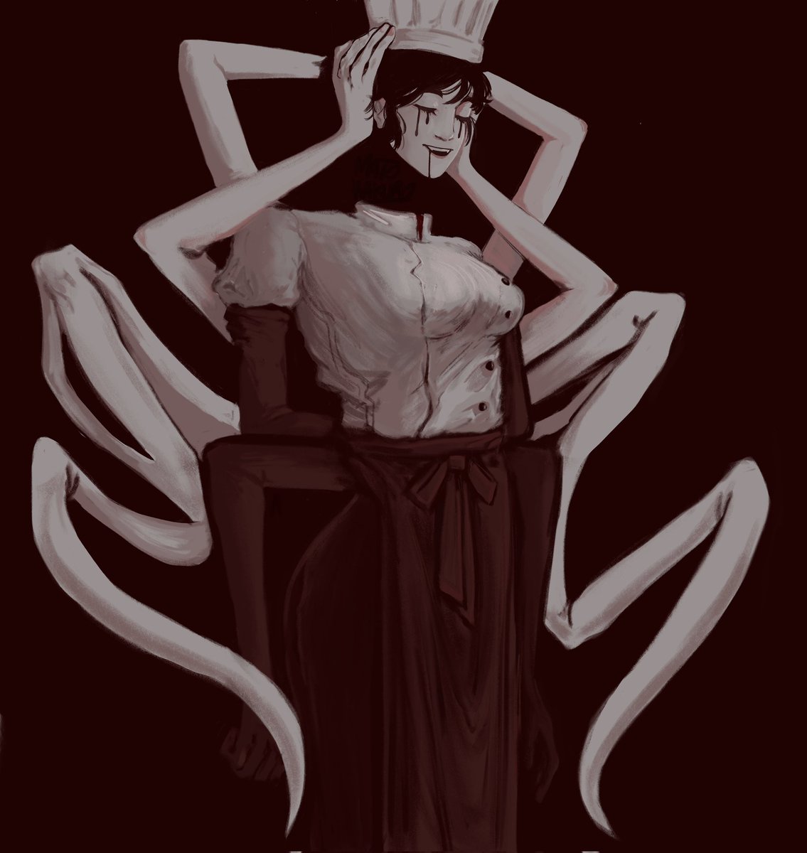 MatoHakuro's tweet photo. FALLING DEVIL
#chainsawman #chainsawman123 #fanart #drawing #digitalpainting #csm123 https://t.co/O58vWc1mQf