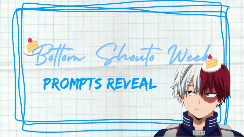 _bottomshouto's tweet photo. 🍰 We are going to reveal one set of prompts each day until the end of March so get ready!! 🍰 https://t.co/To5bI5hSqV