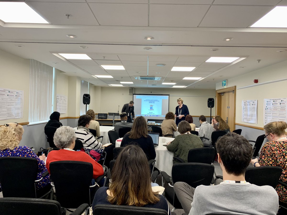 Sheraz72's tweet photo. Day 2 at #LW2023
@ALL4language with @joedale
Session (Promoting an inclusive approach with tips on accessibility using technology). #technology #teachingthroughtechnology #Languages @edengirlsmanc https://t.co/bnXNZ4ebEO