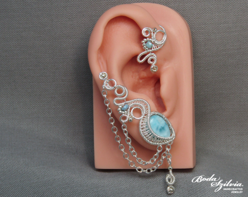 bodaszilvia's tweet photo. New one of a kind #earwrap in silver featuring a beautiful larimar stone and two tiny blue opal beads. 💎
I've been holding up to this stone for ages, but I have to let it go at last 🙂

https://t.co/JCeQuyOh9U

#EtsySeller #handmadegifts #jewelrydesigner #jewelry #etsy #etsyshop https://t.co/mCeZsM2MTH