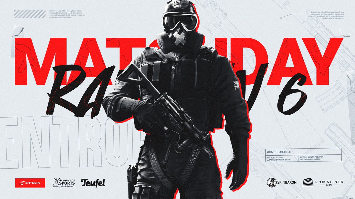 EntropyGaming's tweet photo. R6-Console-Action reicht nicht, unsere Computerspezialisten müssen auch ran! Match 1 in der #ebattleMasters Gruppenphase also! 💪
🆚 #TeamFragZ
🕑 15:00
@ebattleGG | #ebattleMasters https://t.co/z52dNbcUD9