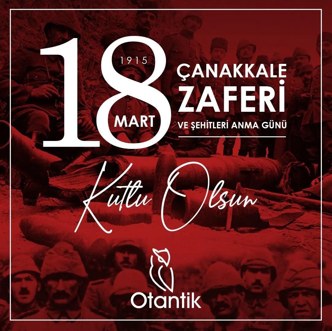 otantikkitap's tweet photo. Başta Ulu Önderimiz Mustafa Kemal Atatürk olmak üzere Çanakkale’yi geçilmez kılan tüm şehitlerimizi ve gazilerimizi saygıyla, minnetle ve rahmetle anıyoruz.

18 Mart Çanakkale Zaferimizin 108. Yılı kutlu olsun! 🇹🇷 https://t.co/r6TxiUTpiR