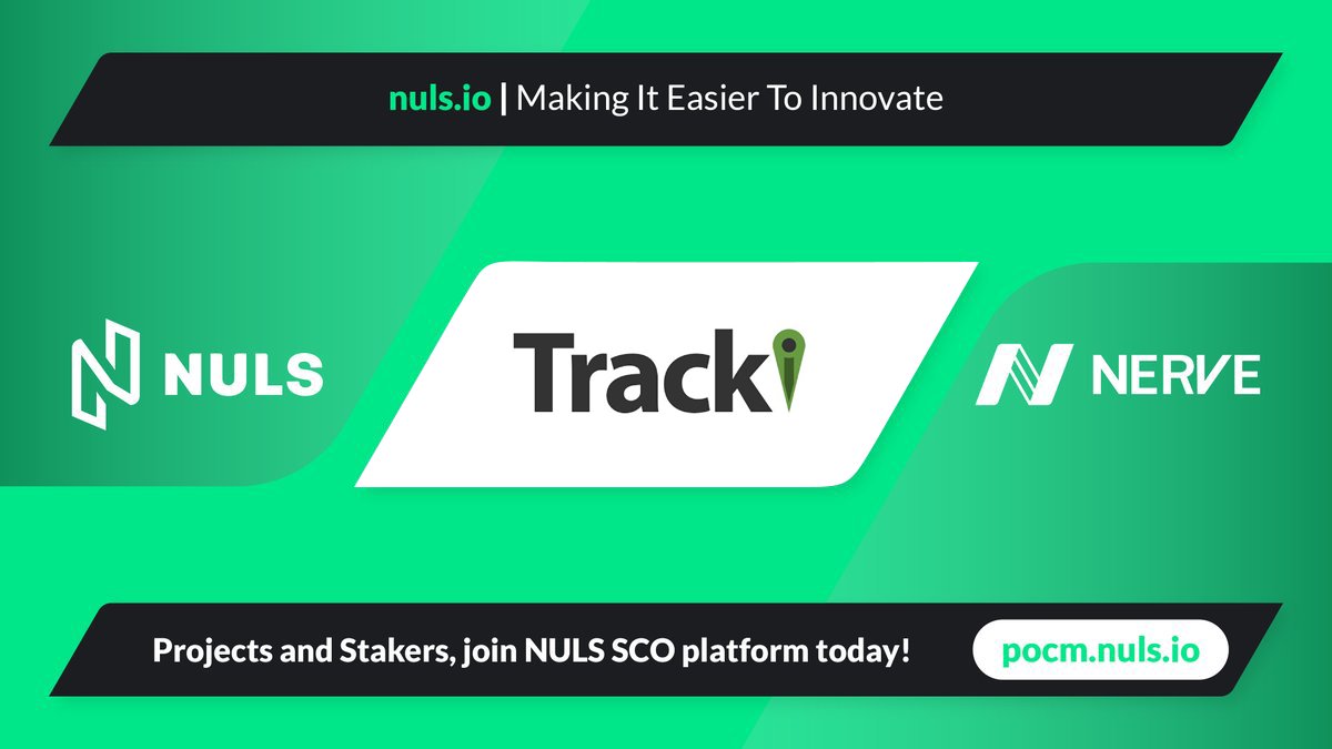 Nuls's tweet photo. We are pleased to share that @TrackiProject will be joining the SCO platform soon👏

@TrackiProject is a blockchain-based platform designed to revolutionize the way to interact with artificial intelligence and blockchain technology

#NULS #POCM #Tracki #DeFi https://t.co/VxfyxMPAjm