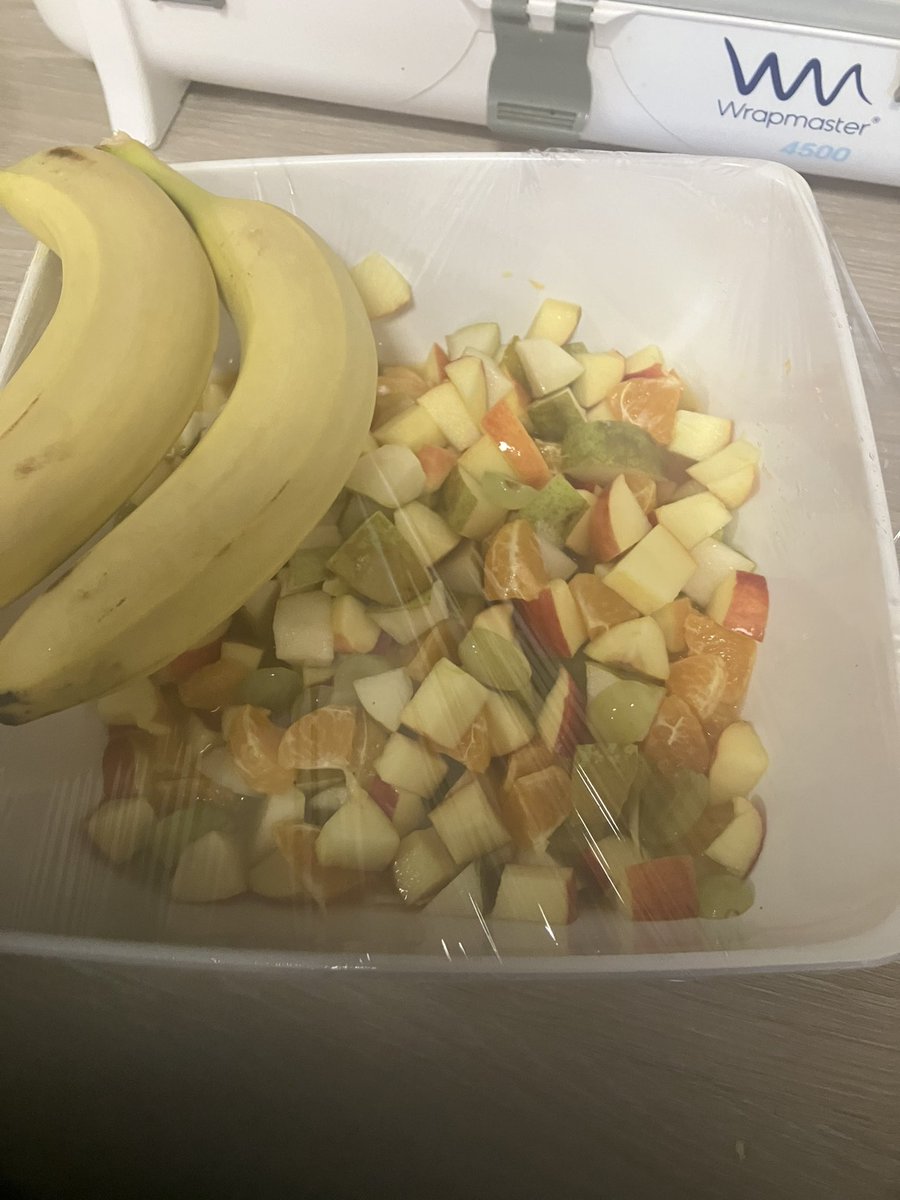 HelenMac3009's tweet image. @RiponGrammarSch A nice fresh fruit salad for after our trip to the wetlands this evening to hopefully see the starling murmuration.Bananas to be added later so they don’t go mushy.And,for those who know me,I didn’t burn a thing! #boardingweekend #zumba #starlingmurmuration #quiz