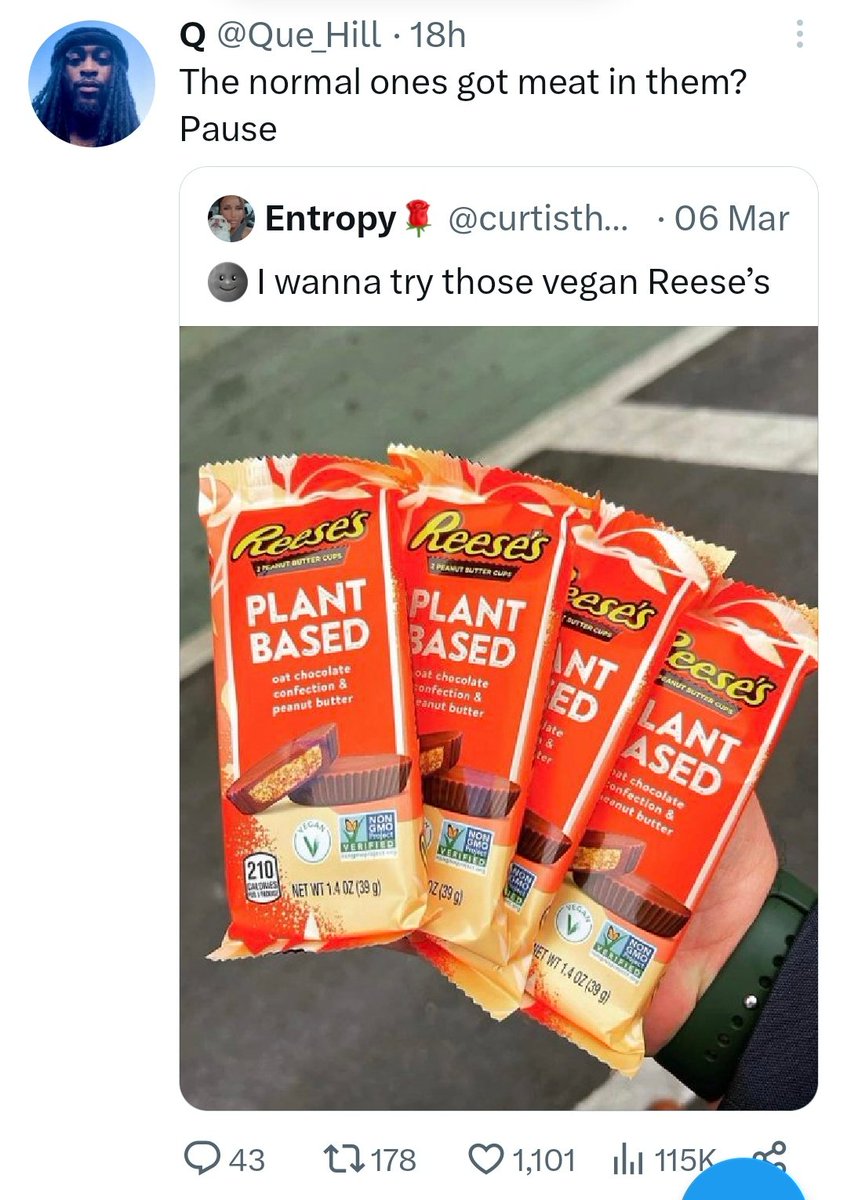 This new plant-based product wins the award for causing the most confusion amongst non vegans.

#TheGiftThatKeepsOnGiving