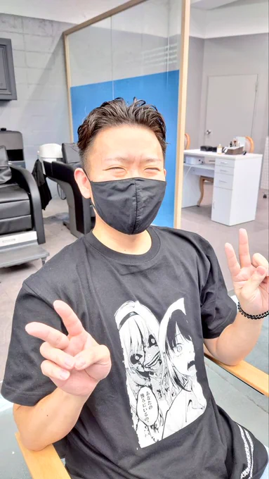 髪切りました!サッパリ! 