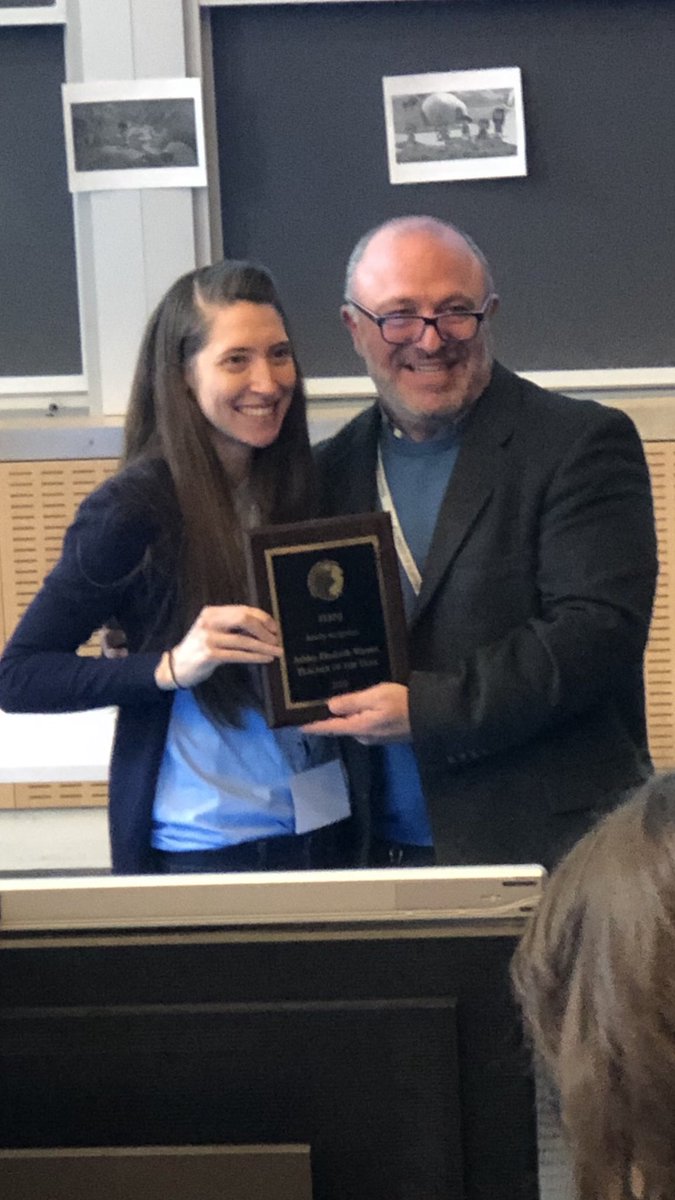 Congratulations to Dr. Warren <a href="/AshleyWarrenWWP/">Ashley Warren</a> for the recognition as we kick off day 2 of #FLENJAC23