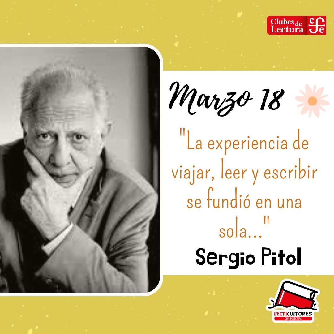 #EfemeridesLiterarias
#LecticultoresClub
#SergioPitol