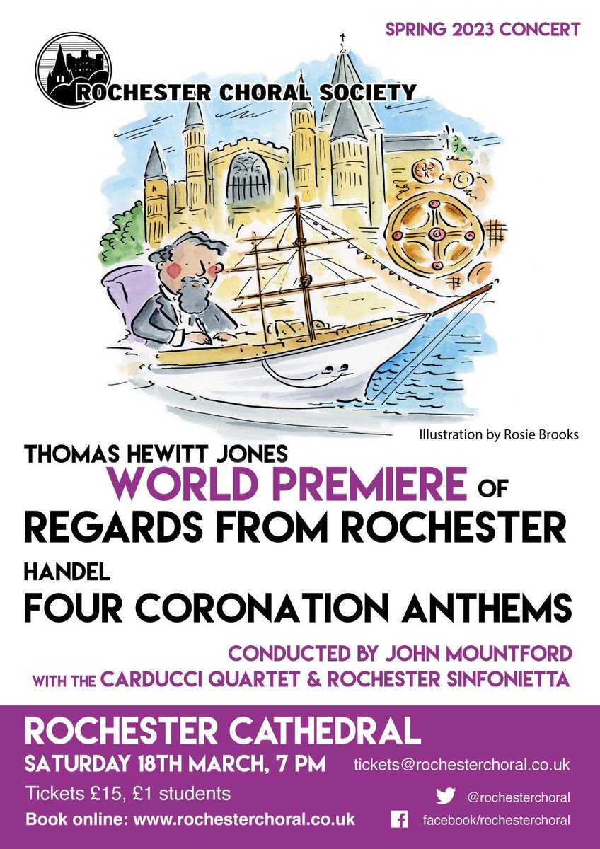 We just rehearsed Regards from Rochester this morning and it’s going to be amazing. Live streams today from 1850 here (use this link, the precious one is kaput!)

youtube.com/watch?v=YDemu1…

and here…

facebook.com/events/5995931…
⁦<a href="/thewittjones/">Thomas Hewitt Jones</a>⁩ ⁦<a href="/rochesterchoral/">Rochester Choral Society</a>⁩