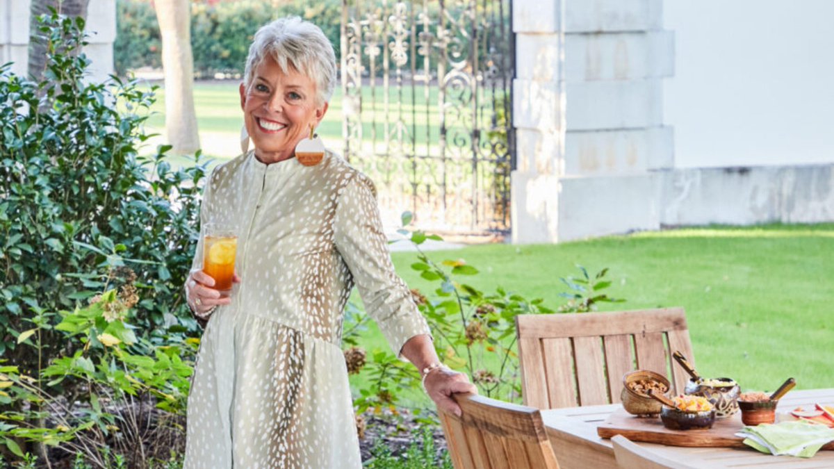 gardenandgun's tweet photo. The Southern culinary powerhouse, Vera Stewart, on teaching, using the good silver, and what she’s learned from catering over one thousand weddings: https://t.co/W30n99GVHk https://t.co/iJPmsyW2z7
