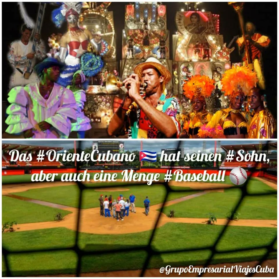 GrupoViajesCuba's tweet image. #TravelCuba 😉 Das #OrienteCubano hat seinen #Sohn, aber auch eine Menge #Baseball
👏 Dort wird der #ClasicoMundialDeBaseball gelebt und gefühlt! ⚾🇨🇺
❤️ Von diesem ungezähmten Land wird auch das #TeamAsere genährt!