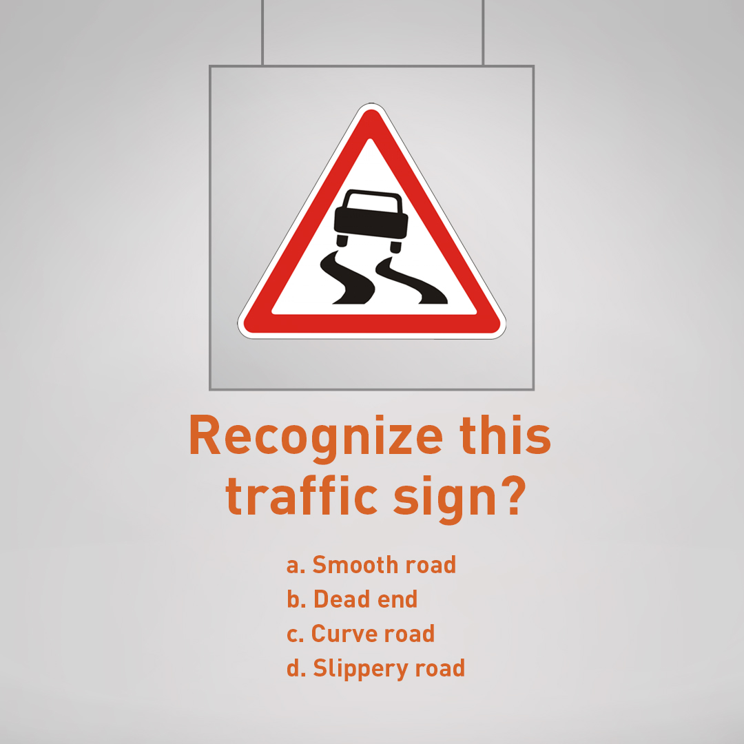 karwaacademy's tweet image. Test your knowledge and get road sign ready with our #NameTheSign series. Share your answer in the comments. Knowing and understanding #trafficsigns is essential to #safedriving. 

#roadsigns #drivingtips #roadsafety #karwadrivingschool #drivingqatar