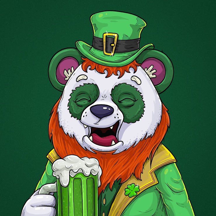 🍀Spreading St. Patrick's Day Cheer! 🍻 As St. Patrick brought light to the world, the Polygon Pandas bring the light to Web3 🐼🚀 <a href="/PolygonPandasSC/">Polygon Pandas Space Club 🐼💜🌊🌊🌊</a> #PPSC