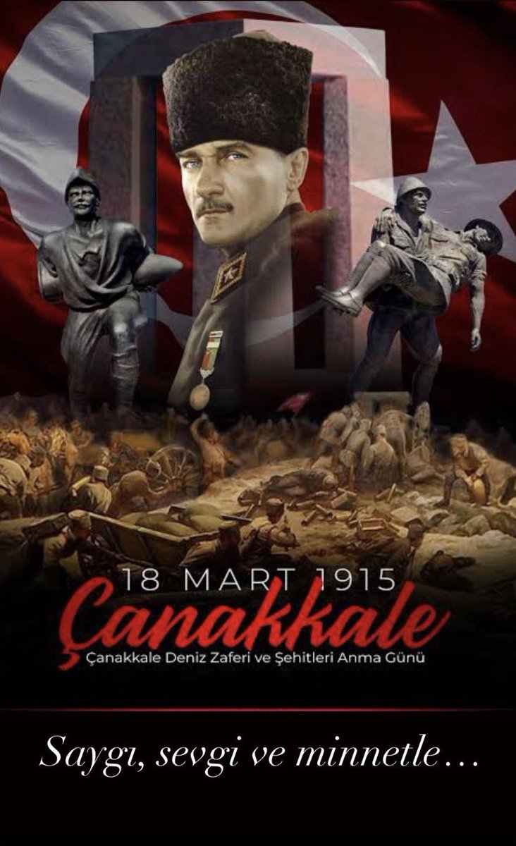 Saygı sevgi minnetle..