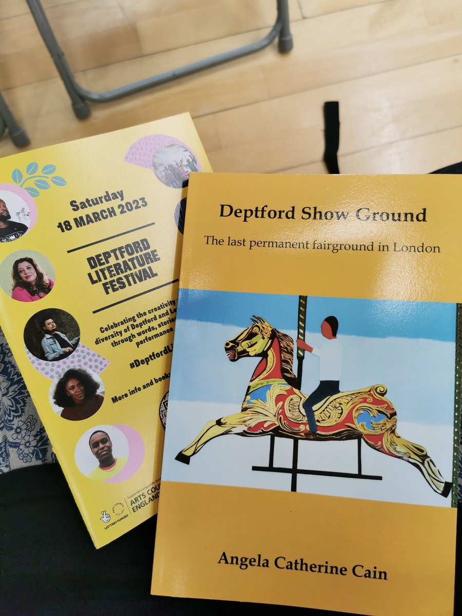 I've only been at Deptford Literature Festival for 10 minutes and I've already bought my first book!
#DeptfordLitFest