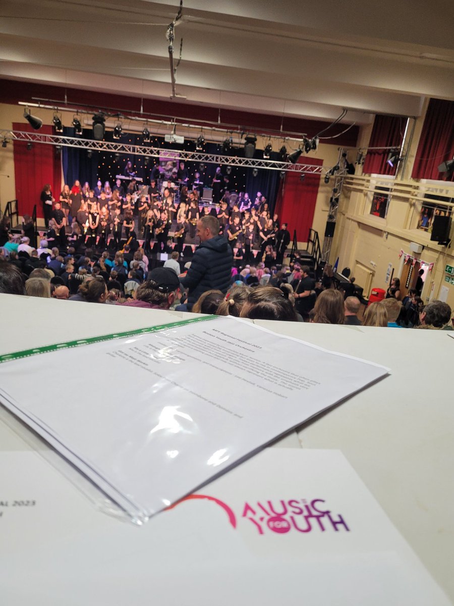 Best seat in the house! <a href="/musicforyouth/">Music for Youth</a>