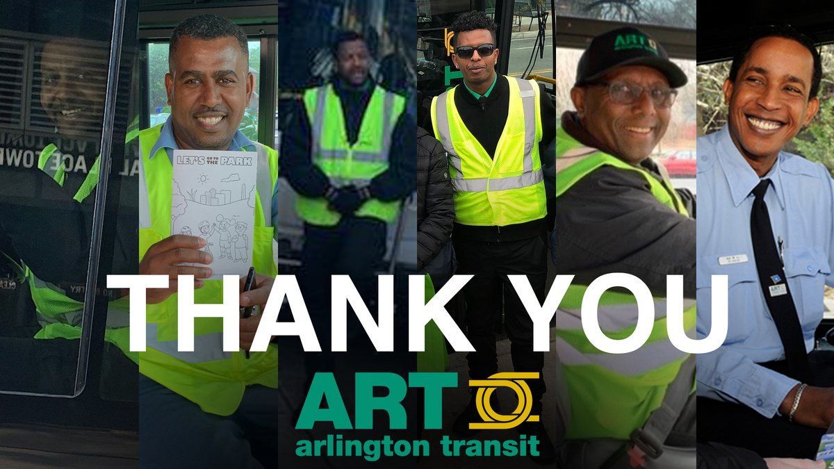 Today is Transit Driver Appreciation Day. We appreciate our transit drivers everyday. Say 'thanks' to your transit driver when you board your bus today.