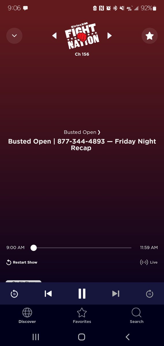 ThatsSoDebonair's tweet photo. Happy Saturday‼️ @BustedOpenRadio Allentown Chapter checking in...listening for #AllThreeHours 🤘🏼🔥 #BustedOpen 

@RyanMcKinnell @TheMarkHenry @SiriusXMSports https://t.co/yX8B54yF7X