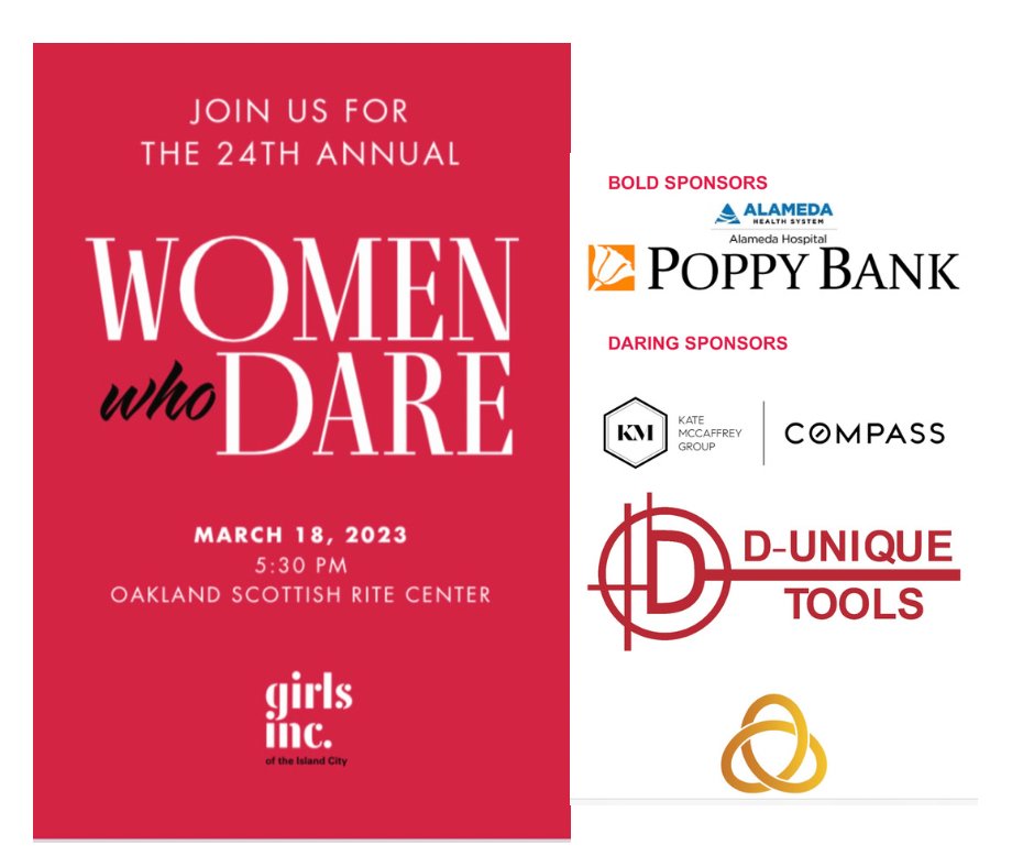 DUniqueTools's tweet image. We are happy to be a sponsor for Girls Inc. Women Who Dare event!                          #girlsinc #womenwhodare #duniquetools #women #girlsincislandalameda