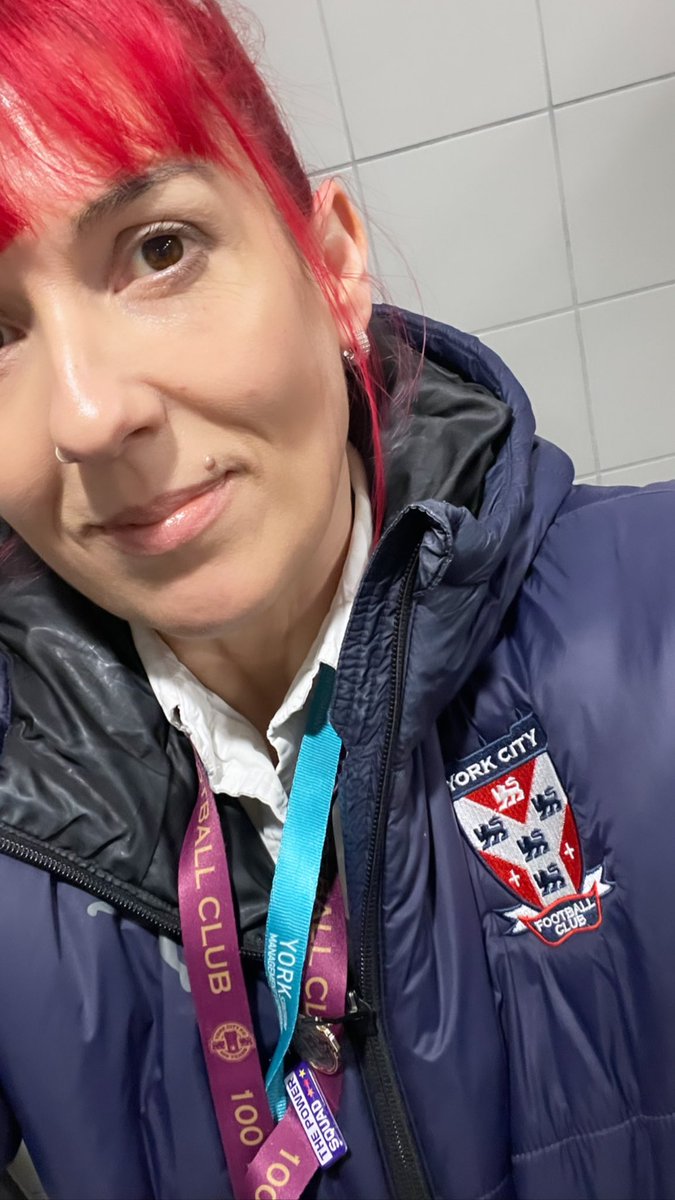 julieredred's tweet photo. Gettin the (staff) Badge in for the very last time🔴🔵 #ycfc https://t.co/DekgFEXm1V