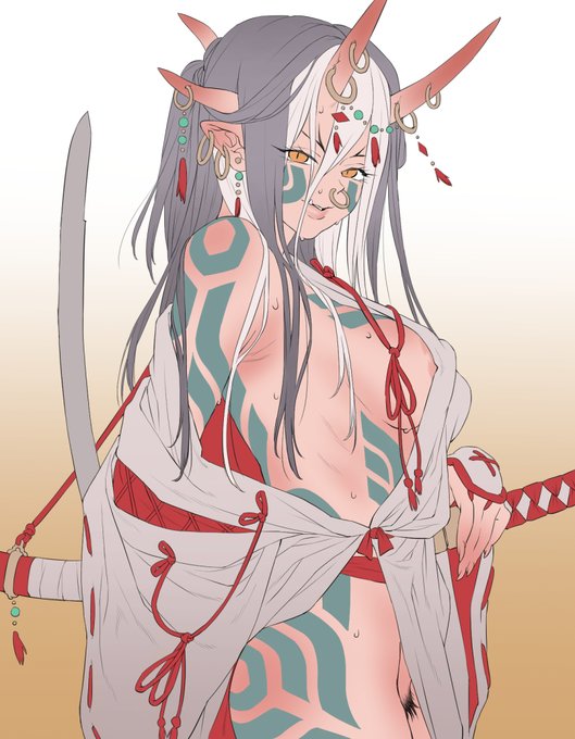 いつも版権イラストばかりなので、たまにはオリジナルを描いてみる… 