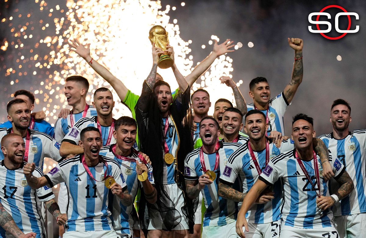 🇦🇷🏆🐐 ¡FELICES TRES MESES, CAMPEONES DEL MUNDO!