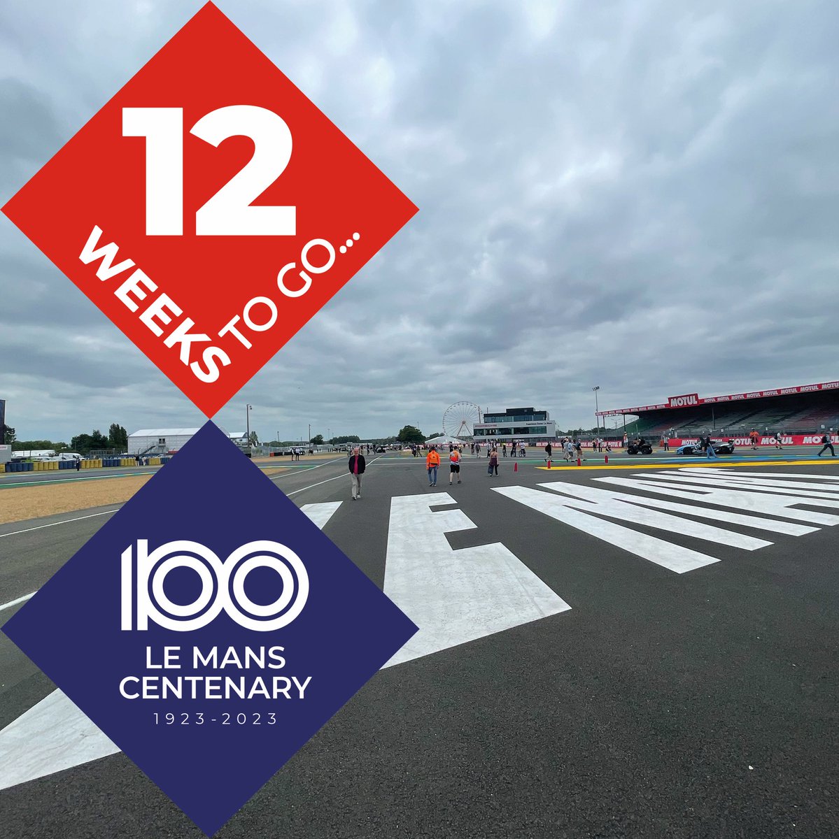 justticketsuk's tweet photo. The countdown is on until the 2023 Le Mans 24hr and the 100th celebrations! 👍🏁
#lemans #lemans24 #justticketsandmotoring #lycianevents #ticketagent https://t.co/IJxSJsg9O1