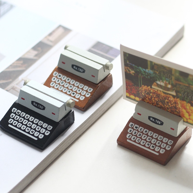 Retro Typewriter Message Clip #interior #homeorganizers #new #brand smartechtools.store/product/retro-…