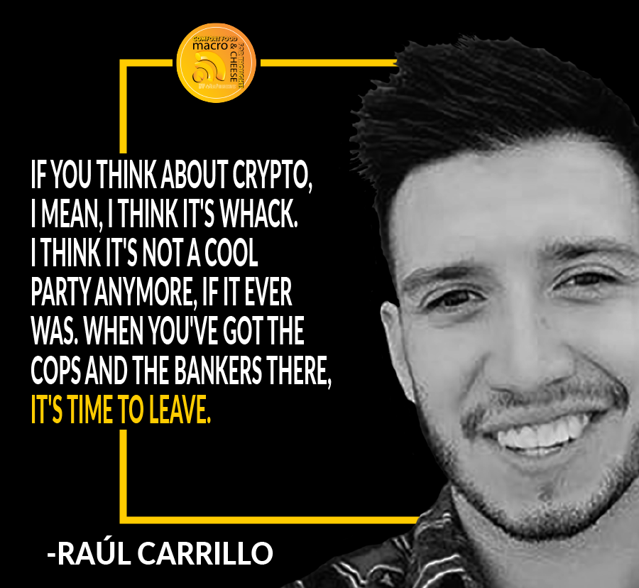 CheeseMacro's tweet photo. @RaulACarrillo talks to @sdgrumbine about his new white paper, "Seeing Through Money: Democracy, Data Governance, & the Digital Dollar" & discuss why banks should be removed from our public money system.
#MMT @LPE_Project #RohanGrey #Cloudmoney #fintech
https://t.co/e941SXBtKI https://t.co/SUVMqg9jbH