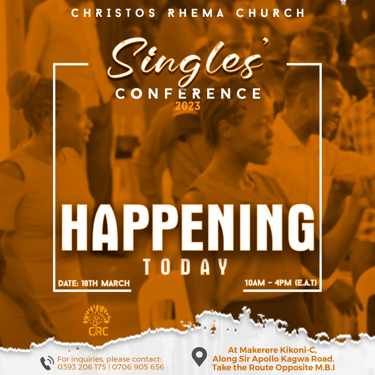 SINGLES' CONFERENCE 
Final session 

youtube.com/live/H1pcoHPRj…

Share with all your friends

#SpreadingtheWord
#GreatGlory