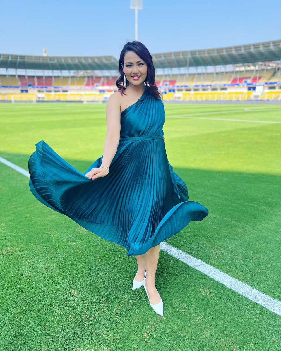 Walking into the final of the #HEROISL be like 😁

#ATKMBBFC #HEROISLFINAL #GOA