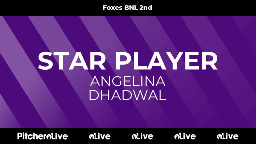 FoxesNetball's tweet image. 0': Angelina Dhadwal is awarded star player for Foxes 2
#BAIFOX #Pitchero
foxesnetballclub.co.uk/teams/263930/m…