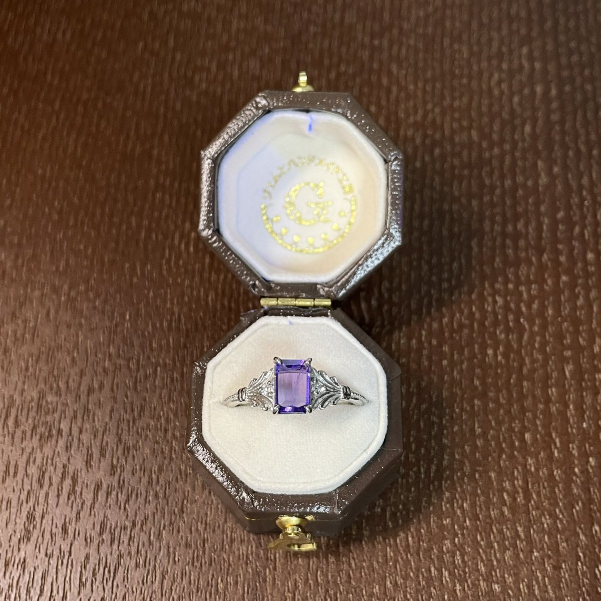 詩乃 on Twitter: "ジェムとハンドメイド工房さん(@gem_handmade)でハックマナイトのリングを購入しました。細工の繊細さ