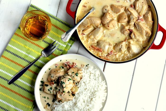 This Creamy Cornish Cider Chicken is out of this world tasty 😋. Perfect for a weeknight dinner, but equally good for a weekend dinner party main course!

Get the recipe => bit.ly/3ilm8BL