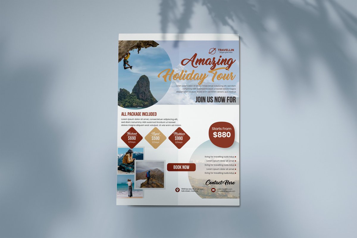 Here is my new Project...
Travel Flyer Design Template
Behance Link:
behance.net/gallery/166292…

#travelposter #illustration #travel #poster #wallart #posterdesign #graphicdesign #travelposters #vintageposter #travelart #posterart #homedecor #vintagetravel #vintage #airplane #dh