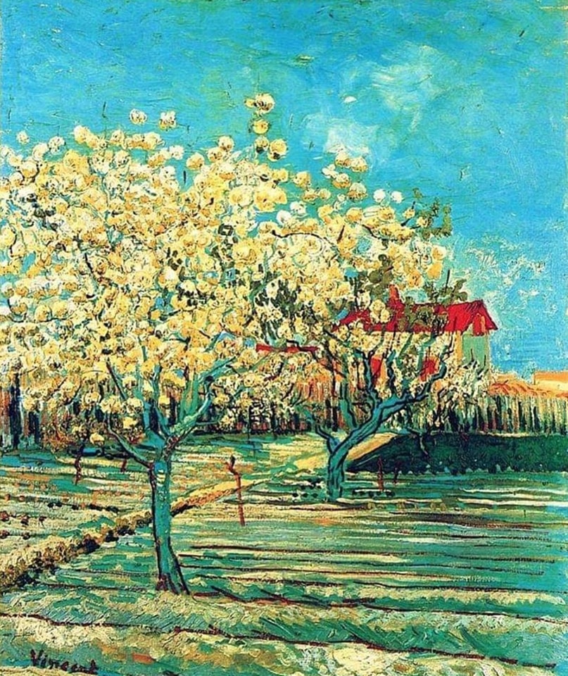 fraveris's tweet image. Vincent Van Gogh
Orchard in Blossom III
1888
Private Collection