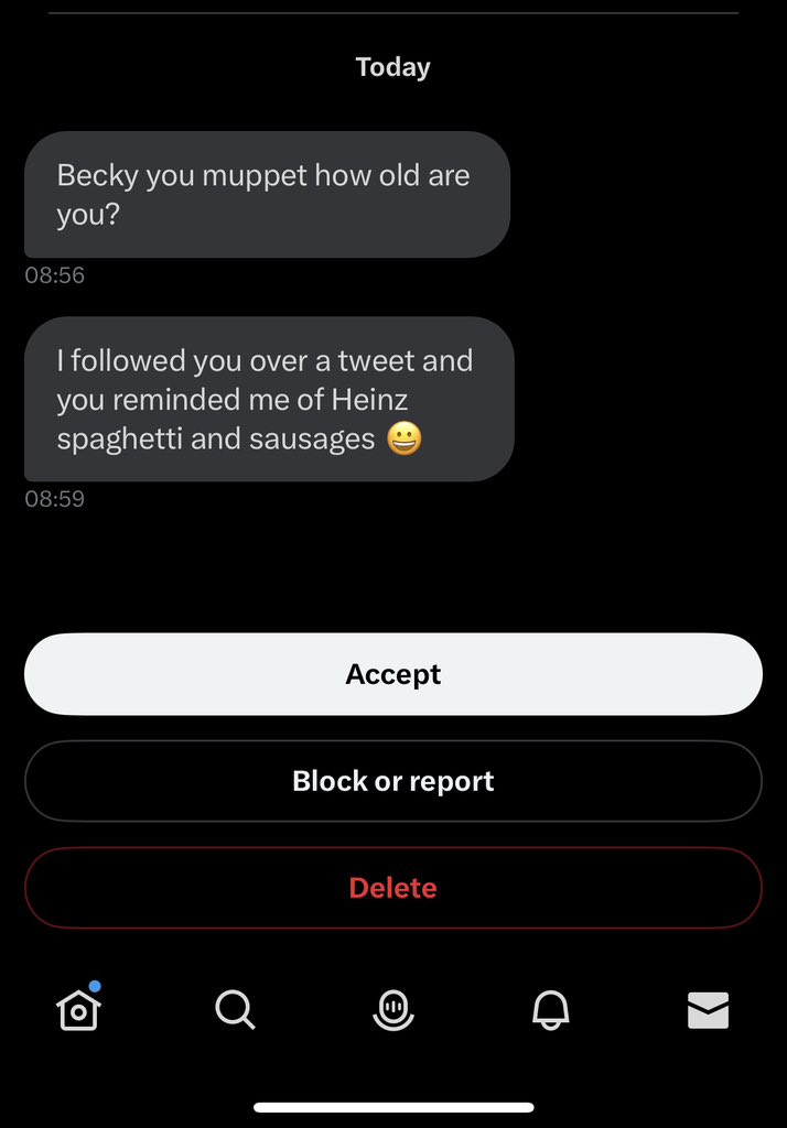 beckselvin's tweet photo. yeah life’s good but have you ever been referred to as Heinz spaghetti and sausages cause I have https://t.co/x6XczMFSWG