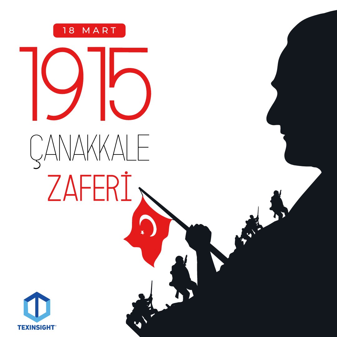 texinsight's tweet photo. Yokluklar ve zorluklar içinde verilen mücadelenin sonunda kazanılan Çanakkale Zaferi’nin 108. yılı kutlu olsun.
Gazi Mustafa Kemal Atatürk ve silah arkadaşlarının ruhları şad olsun. 
Tüm şehit ve gazilerimizi rahmet, minnet ve şükranla anıyoruz.

#ÇanakkaleGeçilmez #18Mart1915 https://t.co/kwPBV53reb