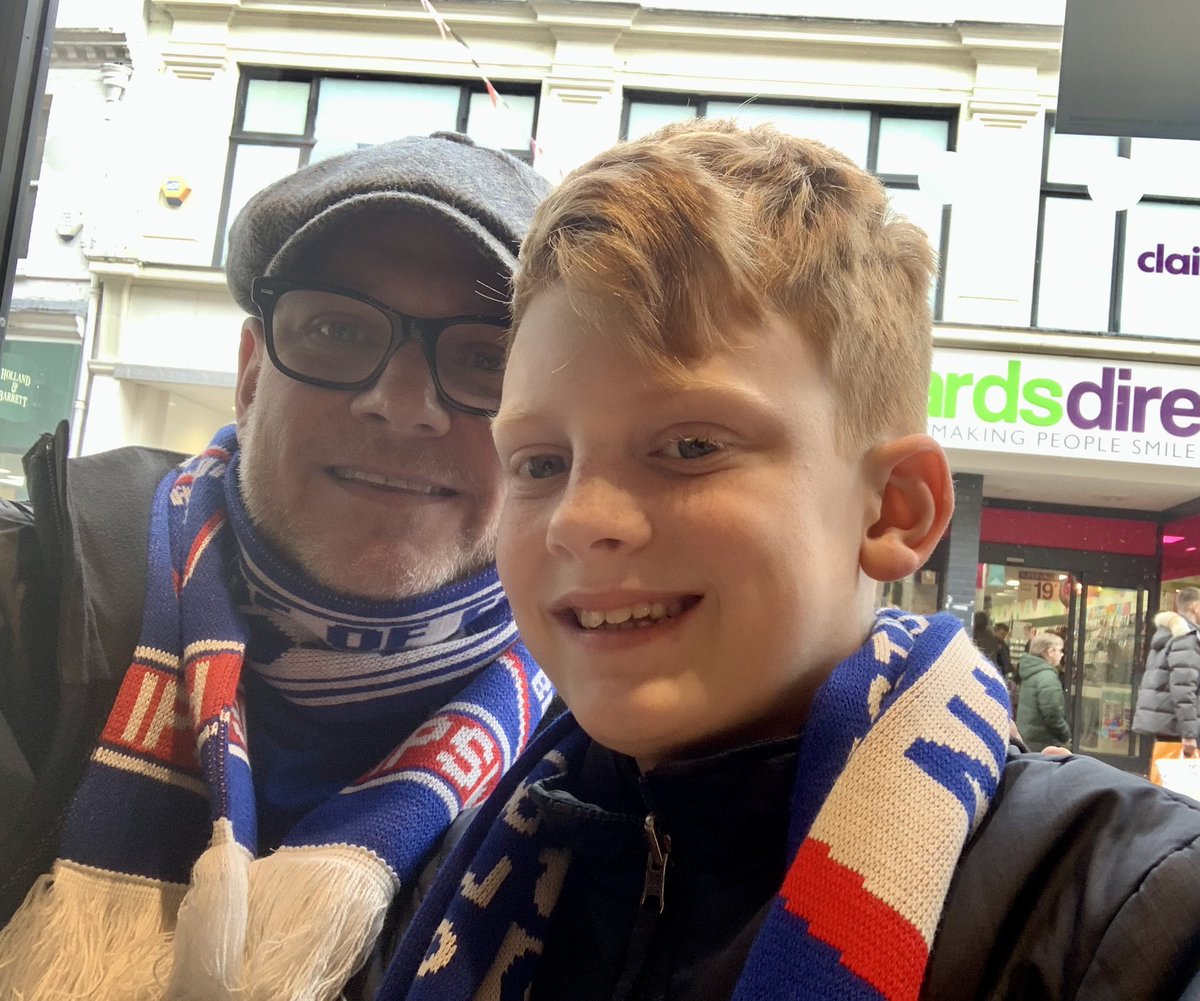 On the way to the football. 

#IpswichTown #ITFC #COYB #TractorBoys #Ifollowipswich