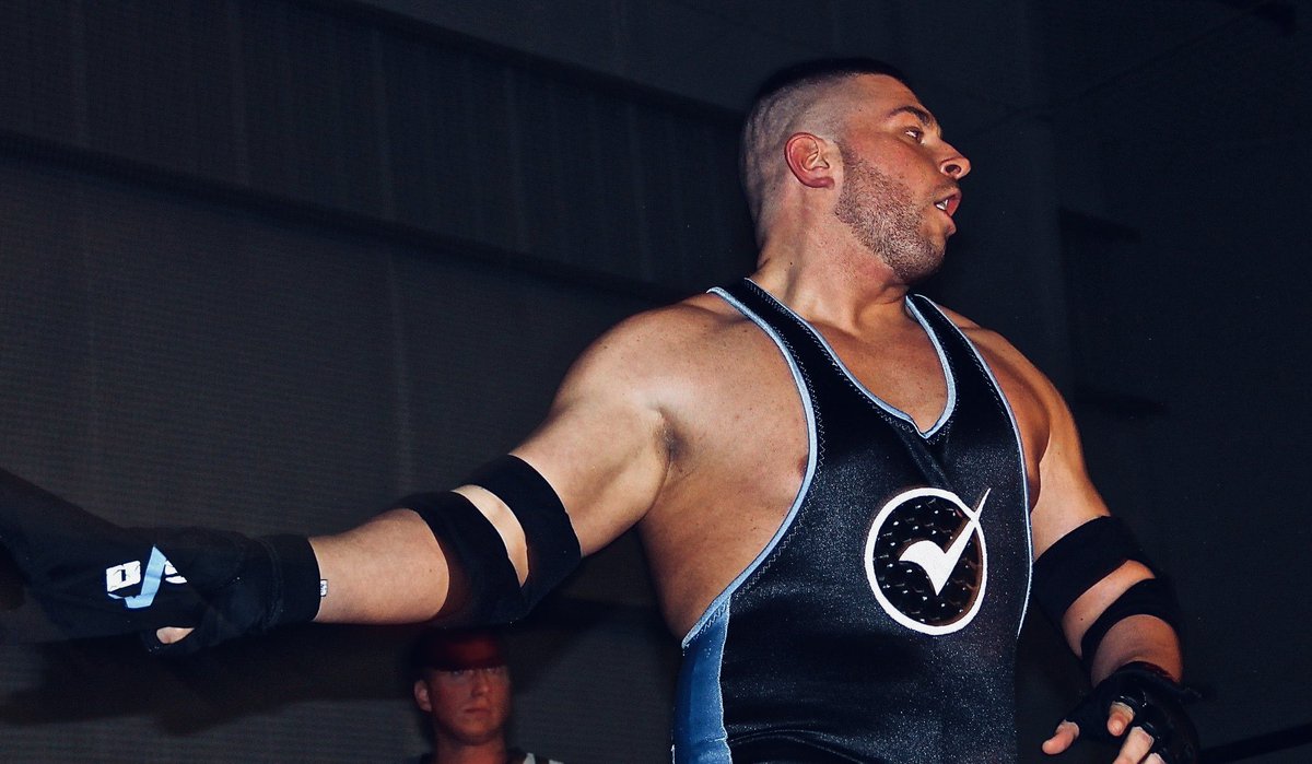 DaveSturchio's tweet photo. Popped up on the memories. Tag team title shot in March of 2013. Bro, 10 years ago. Where did that decade go? #DSTRUCTION https://t.co/egyIpg0BH5