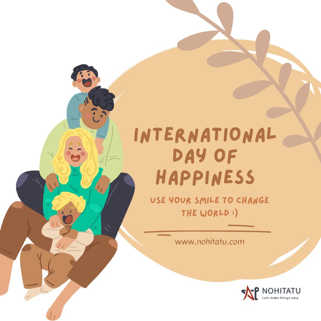Nohitatu's tweet photo. “Happiness is the secret to all beauty, there is no beauty without happiness.”

Comment below what makes you happy! 😍

#internationaldayofhappiness #happiness #love #positivevibes #mentalhealth #lifestyle #believe #laughter #loveyourself #happy #nohitatu https://t.co/jRIvBLPuXK