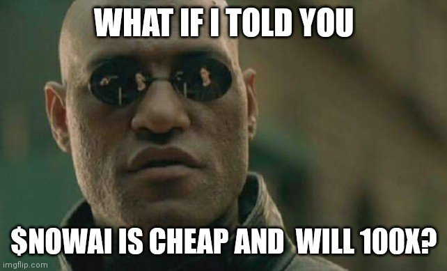 ThreadsMaxi's tweet photo. @nowaiAI No one is doing this. Unlike #midjourney and #ChatGPT #NOWAI is giving people the chance to own what equates to equity in a jewel #AI project.
Once #realyield starts with fiat subscriptions and #eth payouts of staked NOWAI...
#milkai #midjourneyv5 #santaai #GMX https://t.co/6A9NFR5kuz