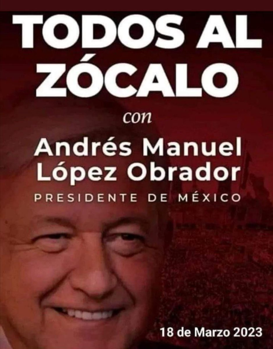 #FelizSabado hoy todo listo para recordar el acto nacionalista de #85AñosExpropiacionPetrolera en #Zócalo con el mejor presidente de #México en este siglo @lopezobrador_ acompañémoslo 17:00 horas
#PorElRescateDeLaSoberania 
! Viva México 🇲🇽 ¡